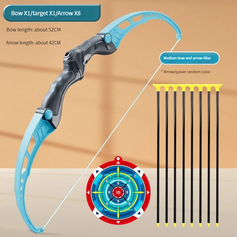 Unleash Your Child's Inner Archer with the 52Cm Bow and Arrow Set! Perfect for Outdoor Fun and Target Practice! 🎯🏹 #KidsToys #ArcheryFun