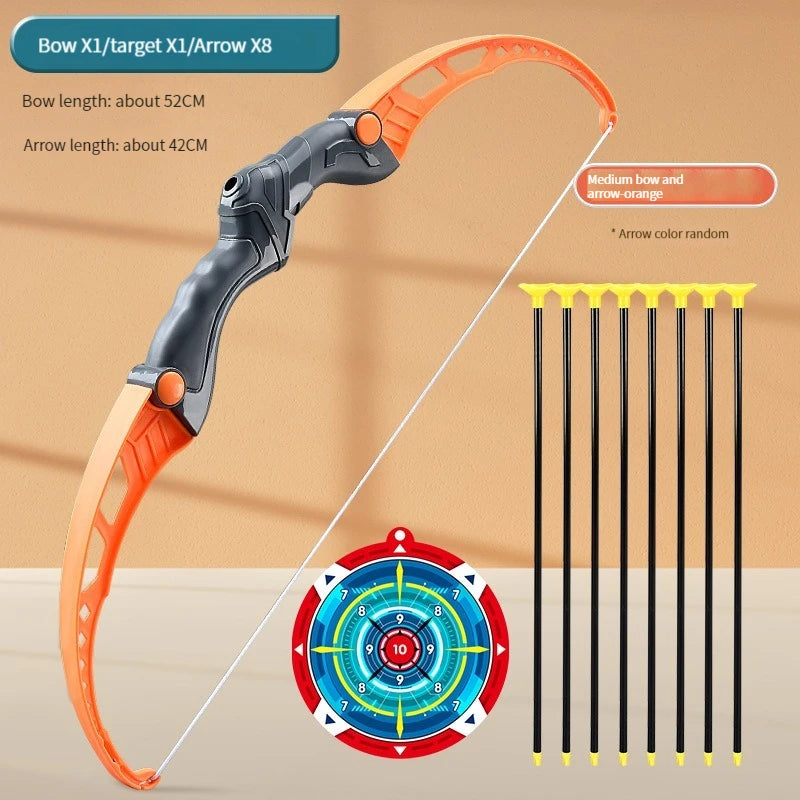 Unleash Your Child's Inner Archer with the 52Cm Bow and Arrow Set! Perfect for Outdoor Fun and Target Practice! 🎯🏹 #KidsToys #ArcheryFun