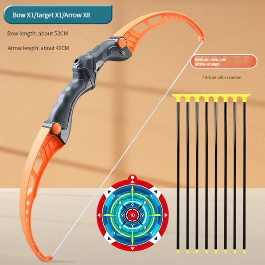 Unleash Your Child's Inner Archer with the 52Cm Bow and Arrow Set! Perfect for Outdoor Fun and Target Practice! 🎯🏹 #KidsToys #ArcheryFun